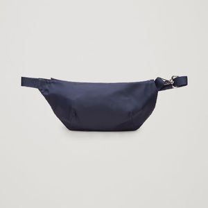 COS nylon belt bag blue